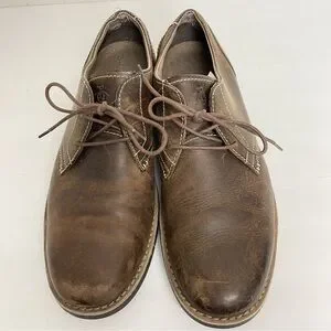 Chaussures En Cuir Marron Penguin By Munsingwear - Taille Homme 11 US, Occasion Très Bon état
